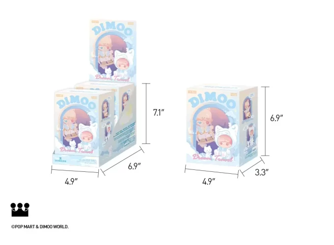 Action figure della serie DIMOO Dream Travel