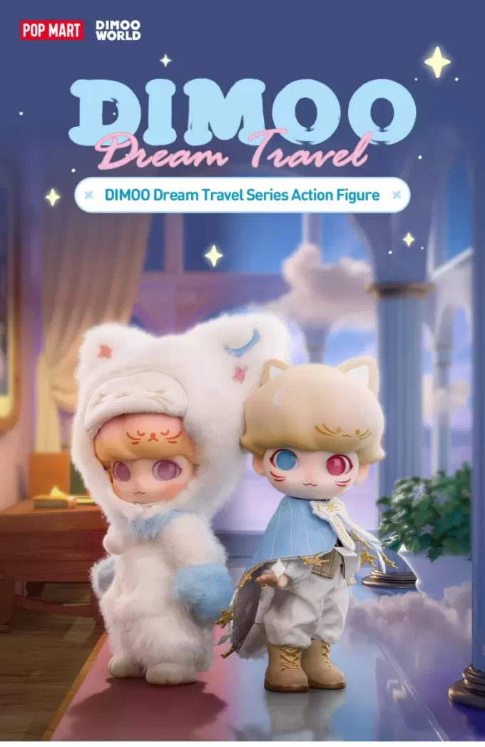 Action figure della serie DIMOO Dream Travel