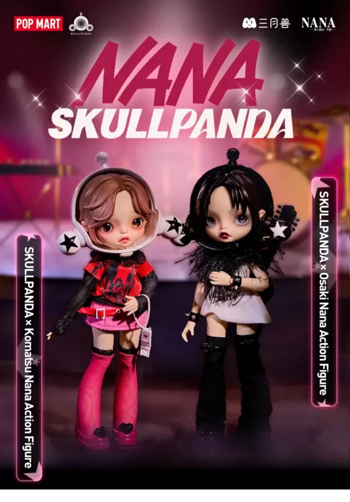 Action figure SKULLPANDA × NANA
