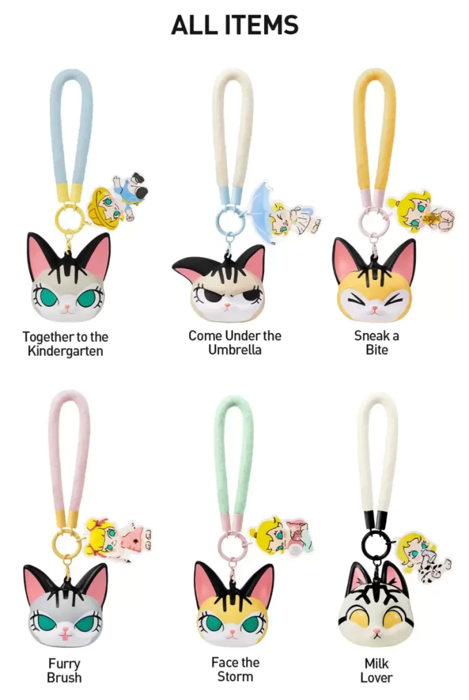Baby Molly & Baby Tabby Series – Scatola cieca con ciondolo Pinch Baby Molly & Baby Tabby Series – Scatola cieca con ciondolo Pinch