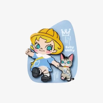 Baby Molly & Baby Tabby Series – Scatola cieca con magnete per frigorifero