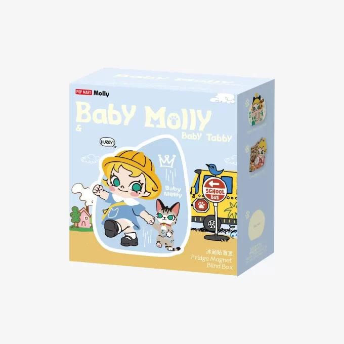 Baby Molly & Baby Tabby Series – Scatola cieca con magnete per frigorifero Baby Molly & Baby Tabby Series – Scatola cieca con magnete per frigorifero