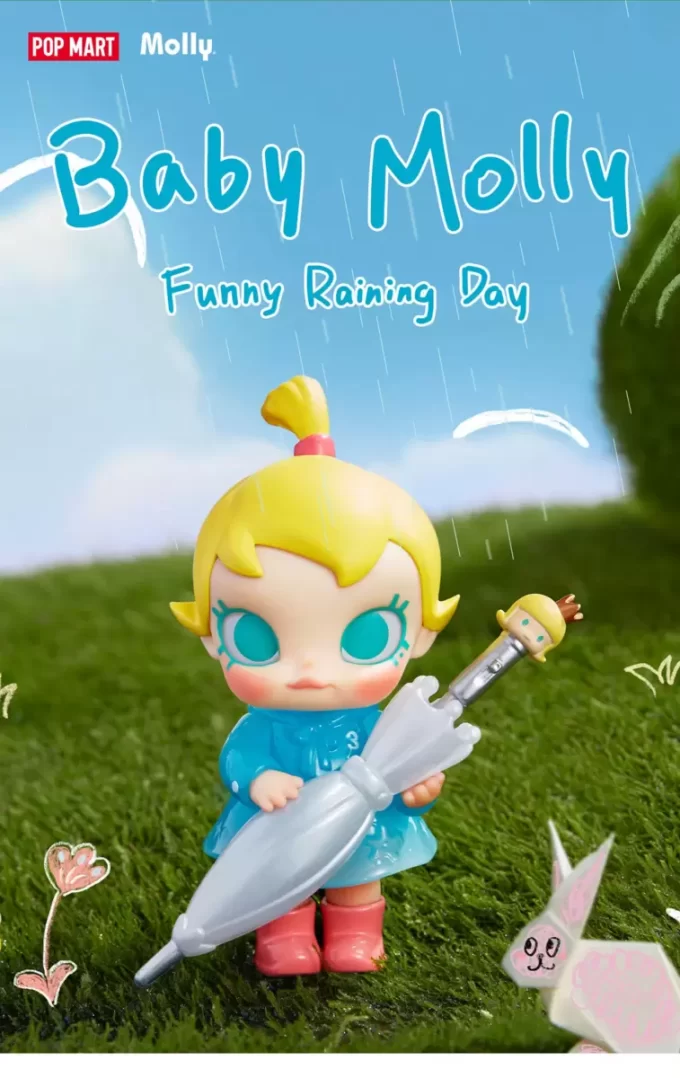 Baby Molly – Divertente figura che piove