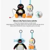Baby Molly × Pingu Happy Fishing Series – Ciondolo in peluche in vinile, scatola cieca