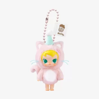 Baby Molly Pocket Friends Series – Ciondolo in peluche in vinile, scatola cieca