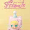 Baby Molly Pocket Friends Series – Ciondolo in peluche in vinile, scatola cieca