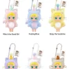 Baby Molly Pocket Friends Series – Ciondolo in peluche in vinile, scatola cieca