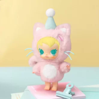 Baby Molly Pocket Friends Series – Ciondolo in peluche in vinile, scatola cieca