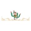 Biglietto d’auguri con scena “Cactus Zsiga” in regalo per te