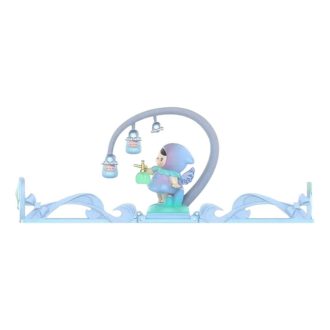 Biglietto d’auguri con scena “Pucky Lily Of The Valley”