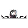 Biglietto d’auguri con scena “Skullpanda Red Rose”
