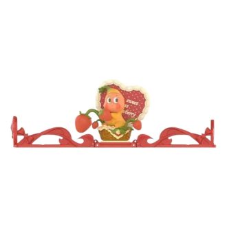 Biglietto d’auguri con scena “Twinkle Twinkle Little Strawberry”