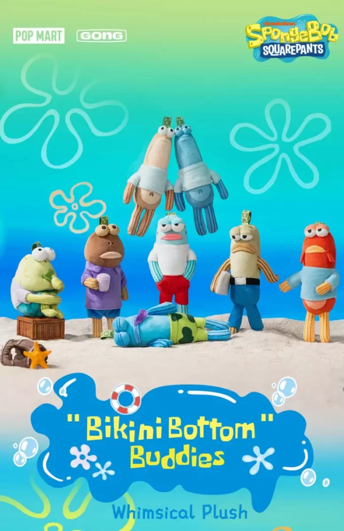 Bikini Bottom Buddies – Peluche stravagante Bikini Bottom Buddies – Peluche stravagante