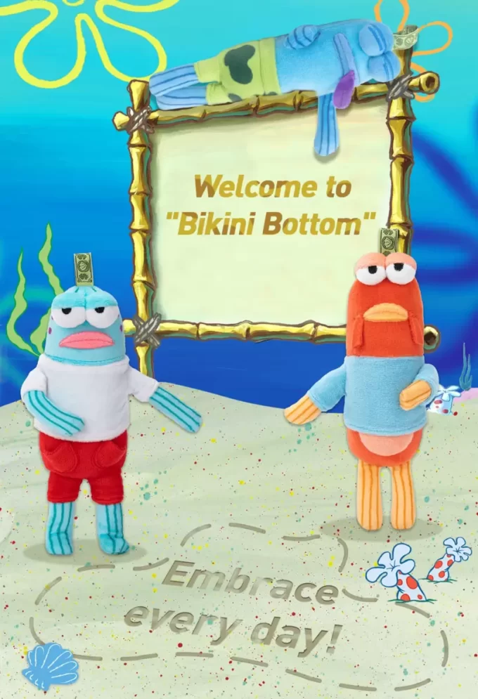 Bikini Bottom Buddies – Peluche stravagante Bikini Bottom Buddies – Peluche stravagante