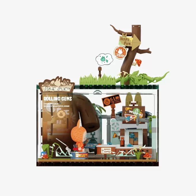 Blocchi della serie base segreta della foresta dei mostri