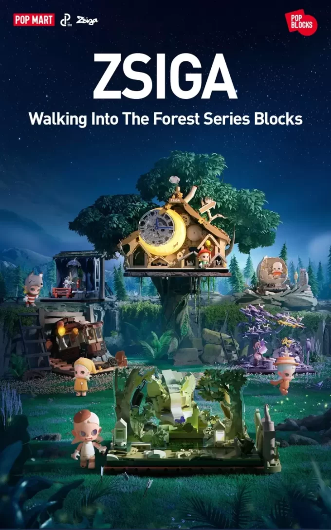 Blocchi della serie Zsiga Walking Into The Forest