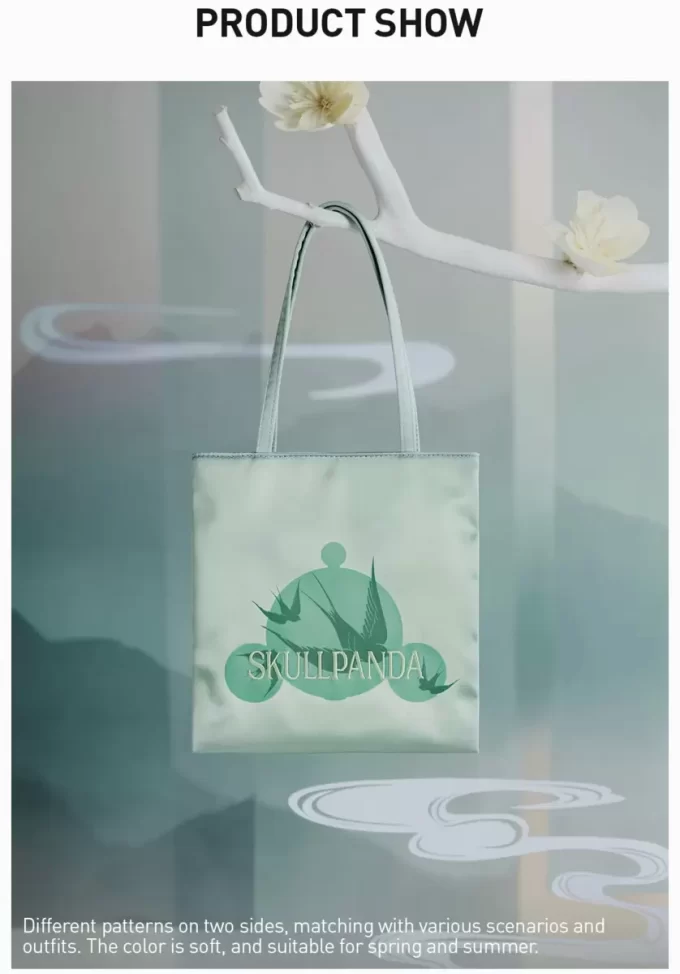 Borsa a mano della serie Mirage di SKULLPANDA