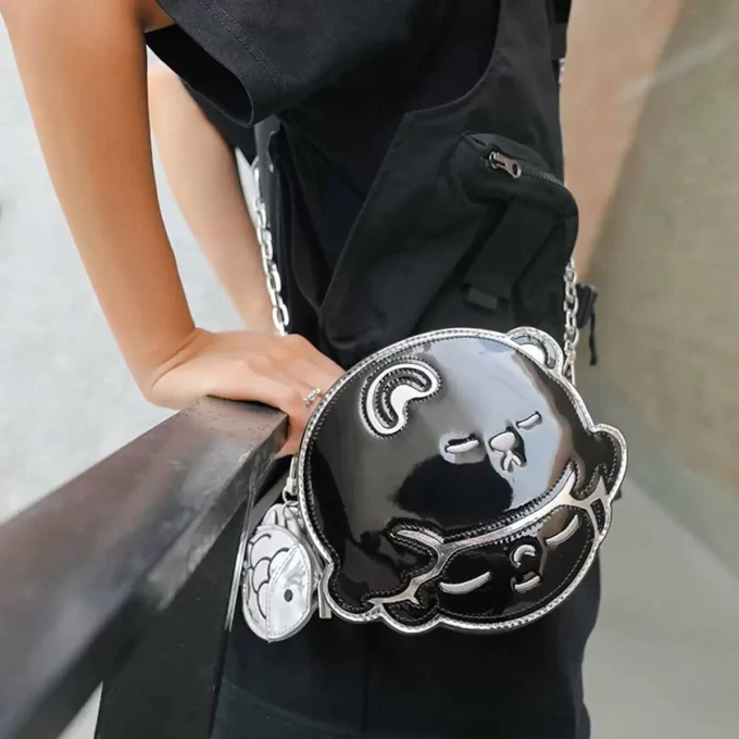 Borsa a tracolla della serie DIMOO Aquarium (orso polare)