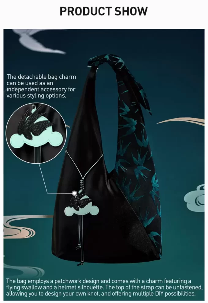 Borsa a tracolla della serie Mirage di SKULLPANDA