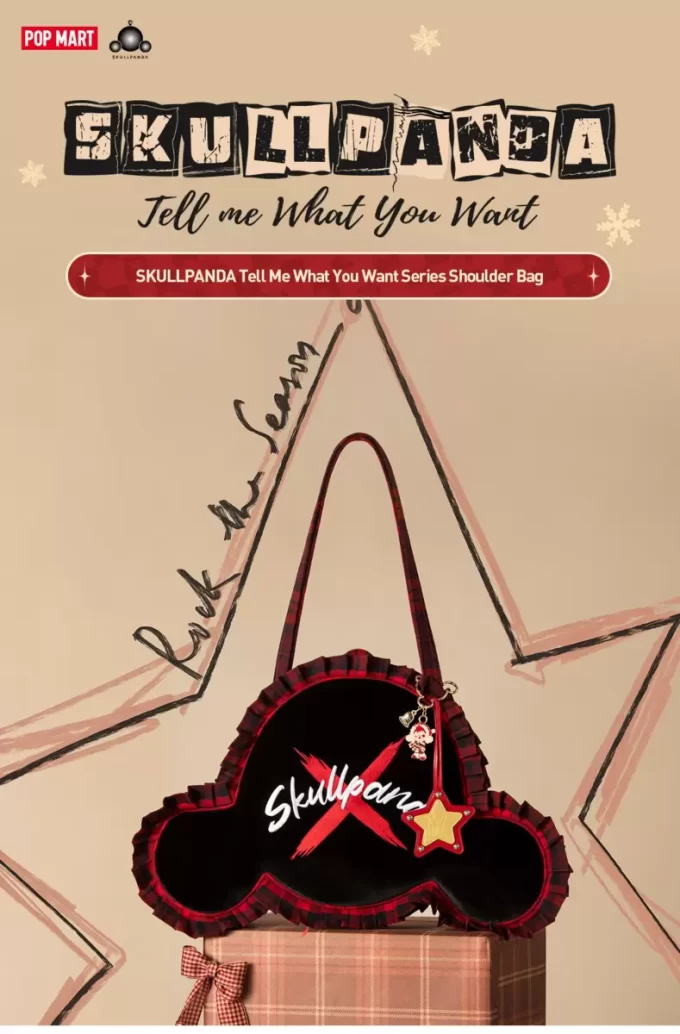 Borsa a tracolla della serie Tell Me What You Want di SKULLPANDA