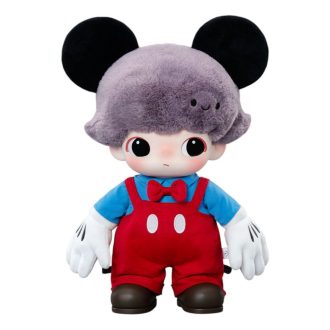 Borsa in peluche in vinile Pop Mart x Disney Dimoo World Mickey