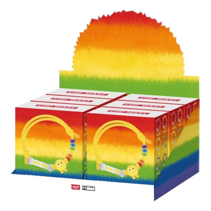 Braccialetto Pop Mart Instinctoy Hugging You, confezione sigillata (6 scatole cieche)