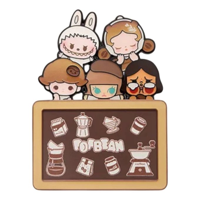 Calamita da frigorifero Pop Bean Coffee Factory “Coffee Family Combo” Edizione segreta