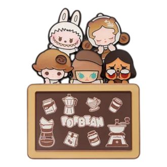 Calamita da frigorifero Pop Bean Coffee Factory “Coffee Family Combo” Edizione segreta