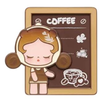 Calamita da frigorifero Pop Bean Coffee Factory “Skullpanda Coffee Moment”