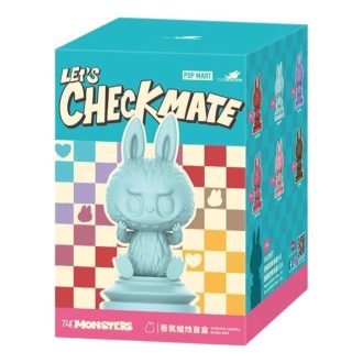 Candela profumata Labubu Let’s Checkmate, confezione sigillata (1 scatola cieca)