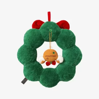Ciondolo a forma di ghirlanda di peluche della serie Tell Me What You Want di SKULLPANDA