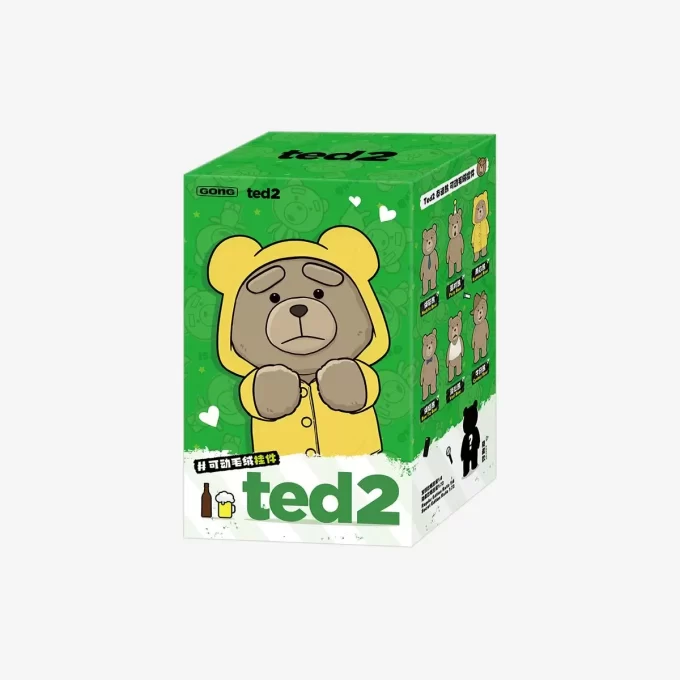 Ciondolo di peluche a forma di orsetto Ted2 Ciondolo di peluche a forma di orsetto Ted2