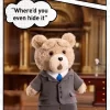 Ciondolo di peluche a forma di orsetto Ted2 Ciondolo di peluche a forma di orsetto Ted2