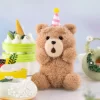 Ciondolo di peluche a forma di orsetto Ted2 Ciondolo di peluche a forma di orsetto Ted2