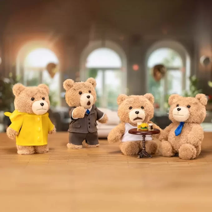 Ciondolo di peluche a forma di orsetto Ted2 Ciondolo di peluche a forma di orsetto Ted2