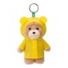 Ciondolo di peluche a forma di orsetto Ted2 “Orsetto impermeabile”