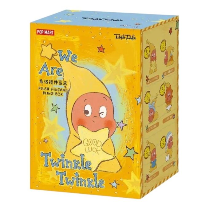 Ciondolo di peluche della serie We are Twinkle Twinkle, confezione sigillata (1 scatola cieca)