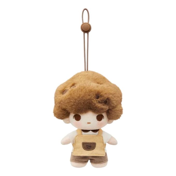 Ciondolo di peluche “Dimoo Taster” della Pop Bean Coffee Factory