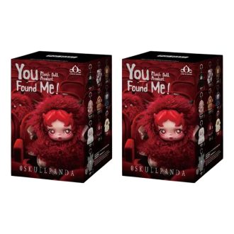 Ciondolo di peluche Skullpanda You Found Me, confezione sigillata (2 scatole cieche)