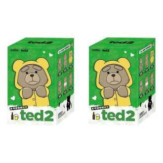 Ciondolo di peluche Ted2 Teddy Bear Action in confezione sigillata (2 scatole cieche)