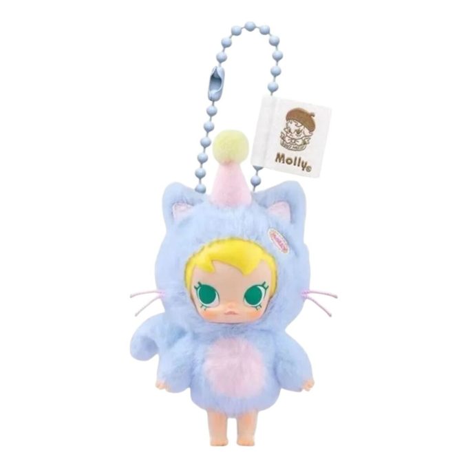 Ciondolo in peluche in vinile Baby Molly Pocket Friends “Feeling Blue”