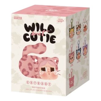 Ciondolo in peluche in vinile Crybaby Wild but Cutie, confezione sigillata (1 scatola cieca)