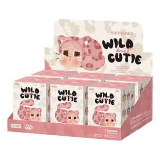 Ciondolo in peluche in vinile Crybaby Wild but Cutie, confezione sigillata (6 scatole cieche)
