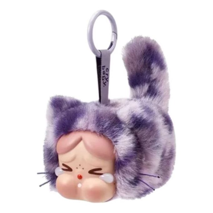 Ciondolo in peluche in vinile Crybaby Wild but Cutie “Neon Cutie”