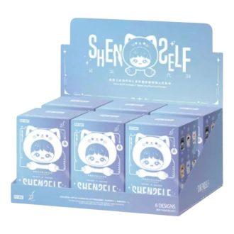 Ciondolo in peluche in vinile Zhou Shen Shenself, confezione sigillata (6 scatole cieche)