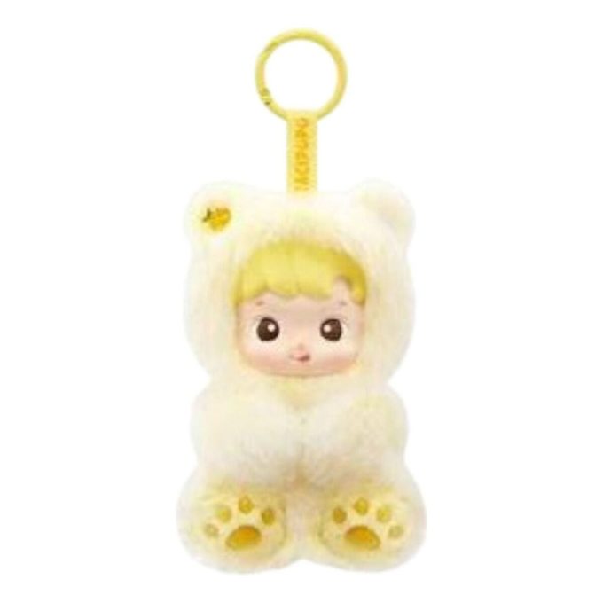 Ciondolo in vinile di peluche a forma di orsetto gommoso Hacipupu “gusto ananas”