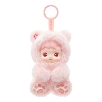 Ciondolo in vinile di peluche a forma di orsetto gommoso Hacipupu “gusto pesca”