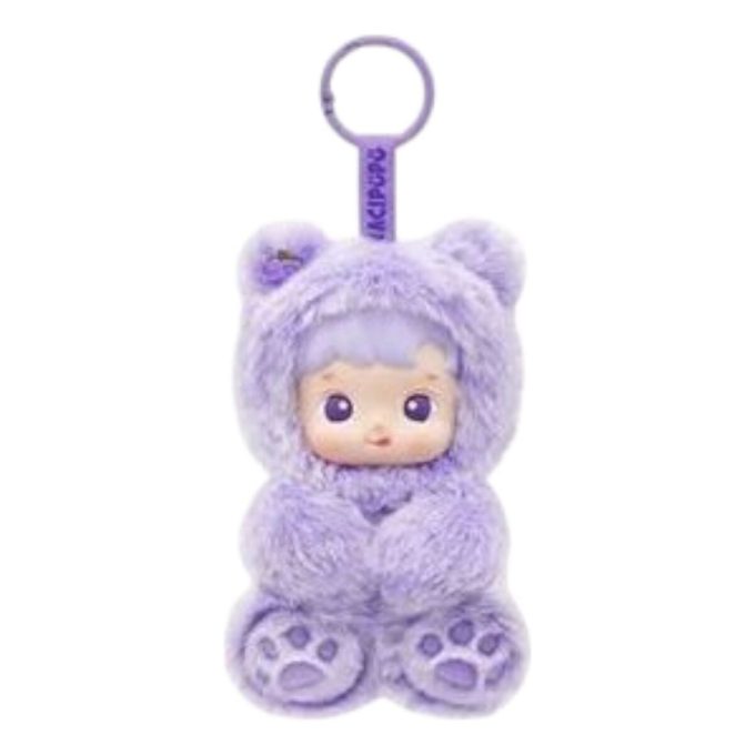 Ciondolo in vinile di peluche a forma di orsetto gommoso Hacipupu “gusto uva”