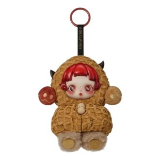 Ciondolo peluche “Pranky Peanut” di Skullpanda You Found Me