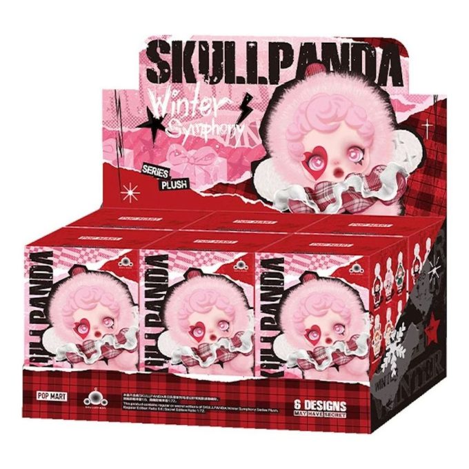 Ciondolo Skullpanda Winter Symphony in confezione sigillata (6 scatole cieche)